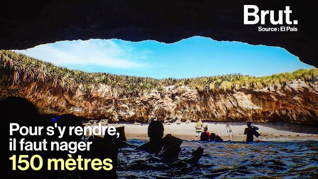La plage de l'Amour est l'une des plages les mieux cachées du Mexique