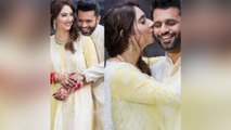 Rahul Vaidya Disha Parmar का Wedding के बाद FIRST KISS VIRAL; WATCH VIDEO | Boldsky