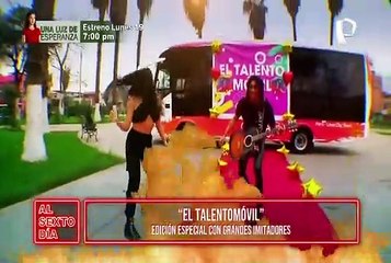 Grandes imitadores se suben al “Talentomóvil” de  ASD