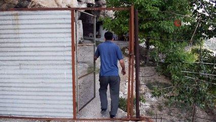 Bin 700 metre yükseklikteki mağara evler ilgi odağı oldu