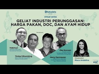 Geliat Industri Perunggasan: Harga Pakan, DOC dan Ayam Hidup