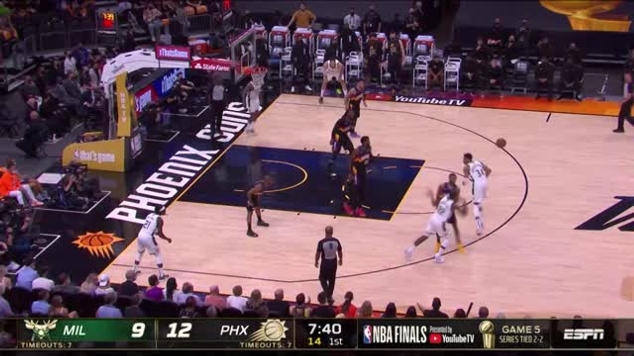 Bucks close in on NBA title after dramatic Game 5 win