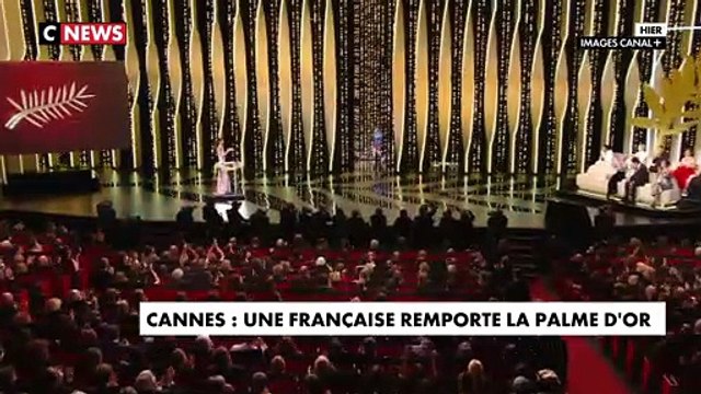 Festival de Cannes : la Française Julia Ducournau remporte la Palme d'Or pour Titane