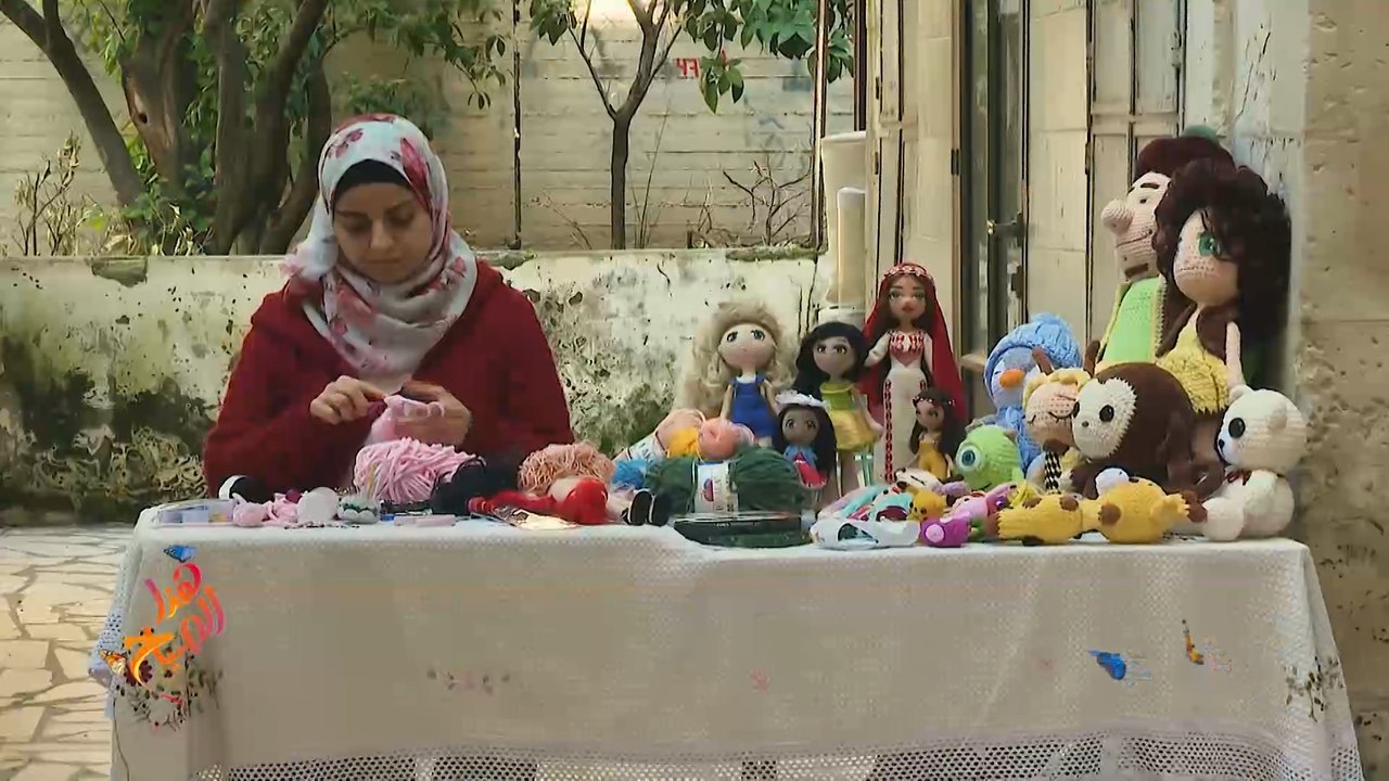 دمى يدوية بصنارة.. شغف الرسوم المتحركة بطابع عربي مميز
