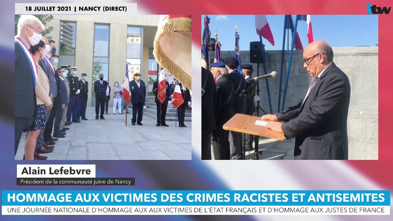 ⚪️ Hommage aux victimes des crimes racistes et antisémites