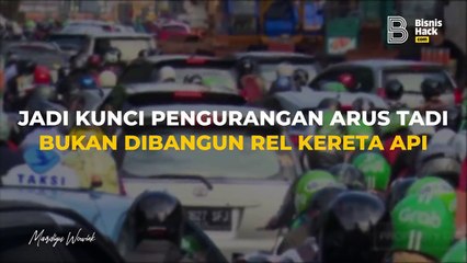 89. Jakarta Banjir - Macet- Bukan Alasan Untuk Ditinggalkan , Ayo Tuntaskan - Mardigu Wowiek