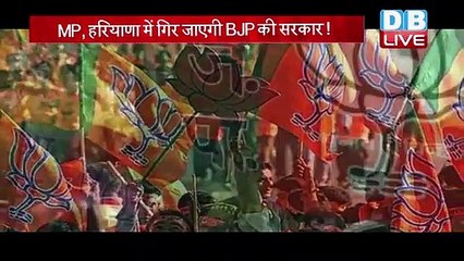 MP, Haryana में गिर जाएगी BJP की सरकार ! 5 राज्यों में नेतृत्व बदलने पर विचार | DBLIVE