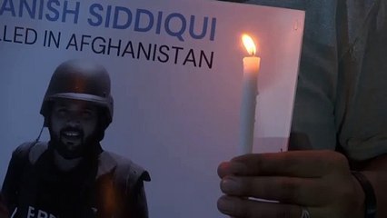 Download Video: Nach Attacke in Afghanistan: Trauer um getöteten Fotojournalisten Siddiqui