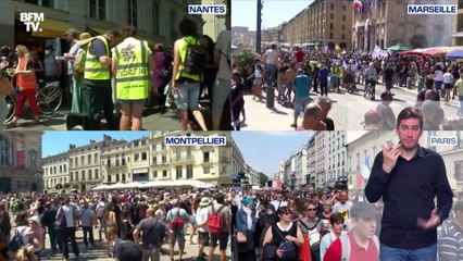 Restrictions, antivax : le climat se tend - 18/07