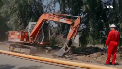 توصيل غاز طبيعى للقرى ضمن مبادرة الرئيس حياة كريمة