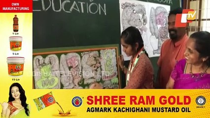 Mangaluru Girl Aadi Enters India Book Of Records For Her Visual Memory Art For Class 10