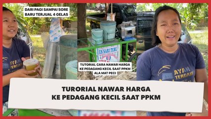 Viral! Tutorial Nawar Harga Ke Pedagang Kecil saat PPKM