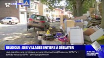Belgique: des villages entiers, victimes des inondations, sont à déblayer