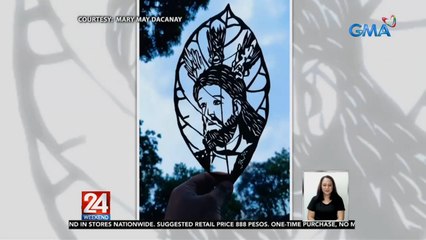Iba't ibang personalidad, tampok sa leaf art ng isang artist sa Laguna | 24 Oras Weekend