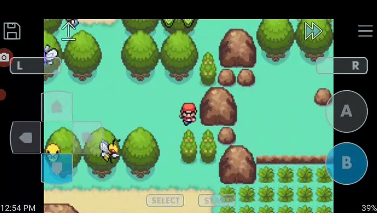 Pokemon the last fire red gameplay