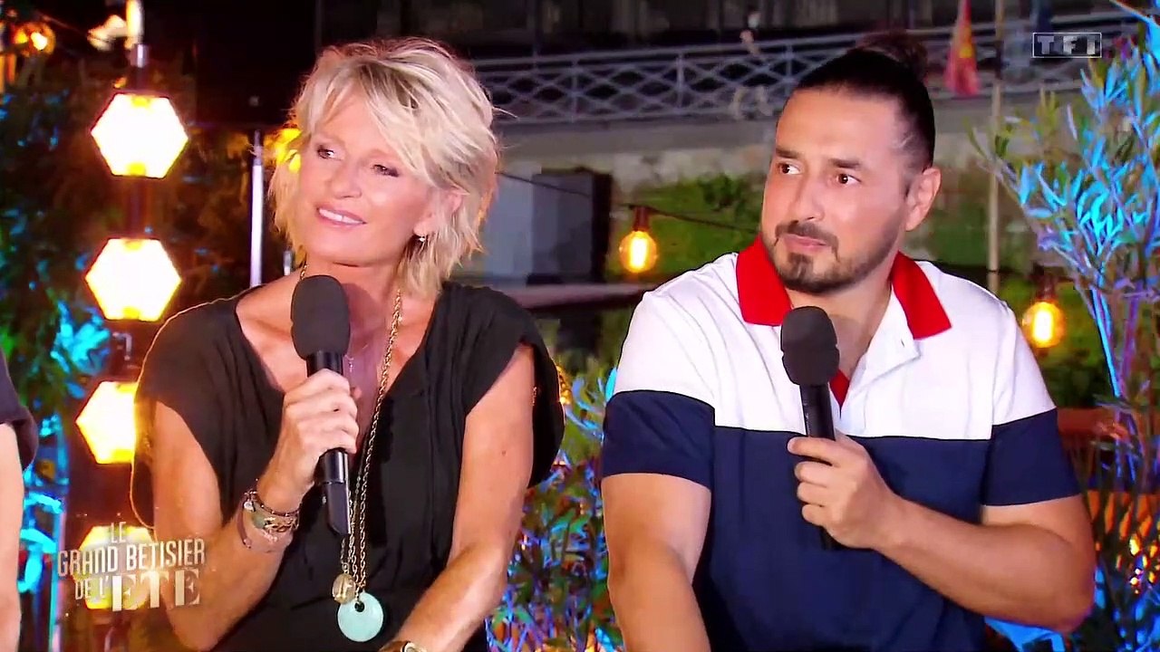 Sophie Davant est en couple. Elle annonce ne plus être célibataire dans "Le Grand bêtisier de l'été" sur TF1.