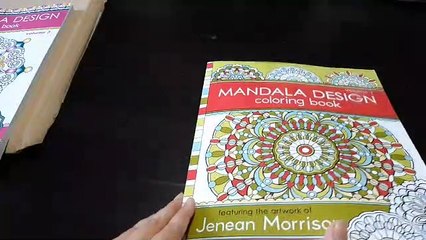 Unboxing and Flip through of Jenean Morrison Mandala Design books