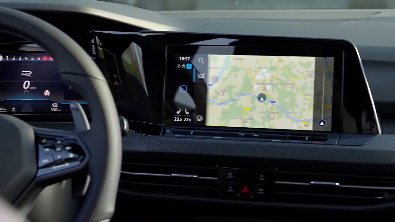 The new Volkswagen Golf R Variant Interior Design