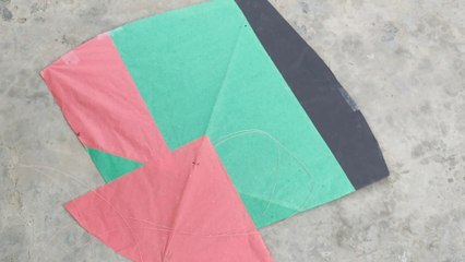 Best & Simple Kite Making & kite Flying