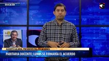 Paritaria Docente : lunes se firmaría el acuerdo