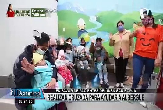 Realizan cruzada para ayudar a albergue en favor de pacientes del INSN San Borja