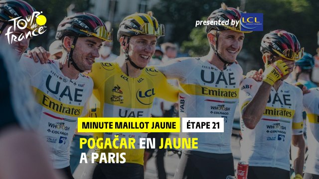 #TDF2021 - Étape 21 / Stage 21 - LCL Yellow Jersey Minute / Minute Maillot Jaune