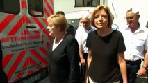 Merkel comovida por inundações 'surreais' na Europa