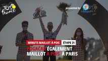 #TDF2021 - Étape 21 / Stage 21 - E.Leclerc Polka Dot Jersey Minute / Minute Maillot à Pois