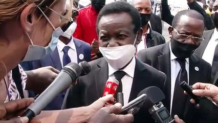 #RDC: "Laurent Monsengwo a été sévère", Mboso à l'aéroport