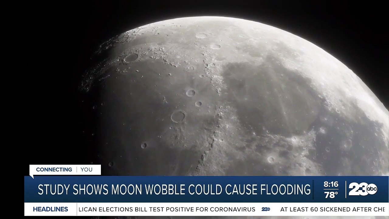 Study shows moon wobble could cause flooding video Dailymotion