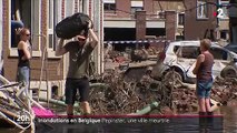 Inondations en Belgique : Pepinster recherche encore ses disparus