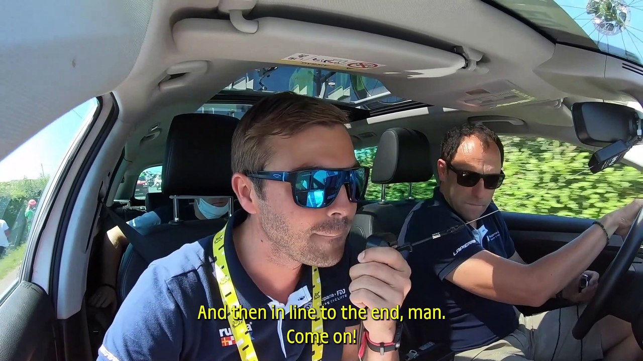 Inside teams - Julien Pinot talking to Stefan Kung