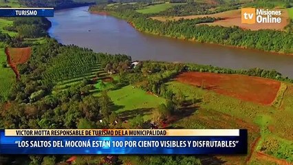 “Los Saltos del Moconá están 100 por ciento visibles y disfrutables”