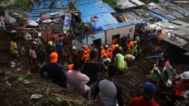 Al menos 17 muertos y un número indeterminado de fallecidos en India por las lluvias