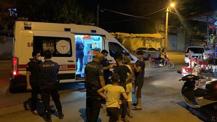 Bıçaklı kavga: 1 yaralı