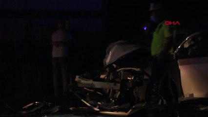 Son dakika haberi! BOLU-OTOMOBİL, İŞ MAKİNESİNE ÇARPTI: 1 ÖLÜ, 1 YARALI