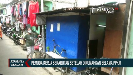 Pemuda Kerja Serabutan Setelah Dirumahkan Selama PPKM Darurat