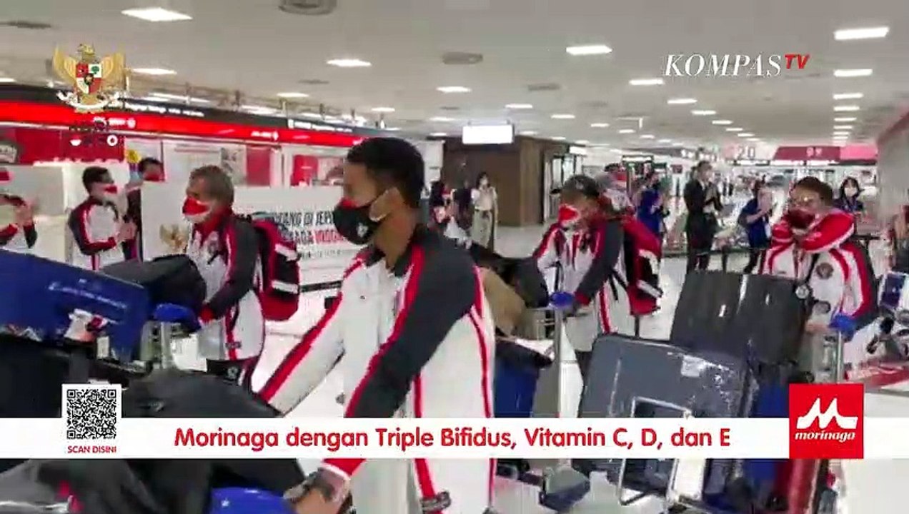 13 Atlet dan Rombongan Timnas Indonesia Tiba di Tokyo Jepang untuk Ikuti Olimpiade