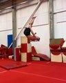 Guy Shows Amazing Skills While Tumbling At Gym