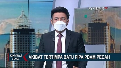 Pipa Air Perumda Tirta Pakuan Pecah, 35 Ribu Pelanggan di Kota Bogor Akan Terdampak