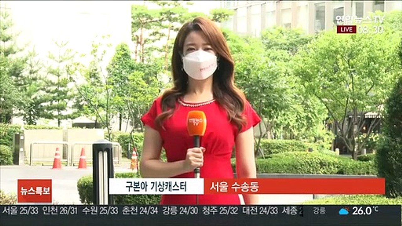 [날씨] 전국 33도 안팎 무더위…강한 소나기 주의
