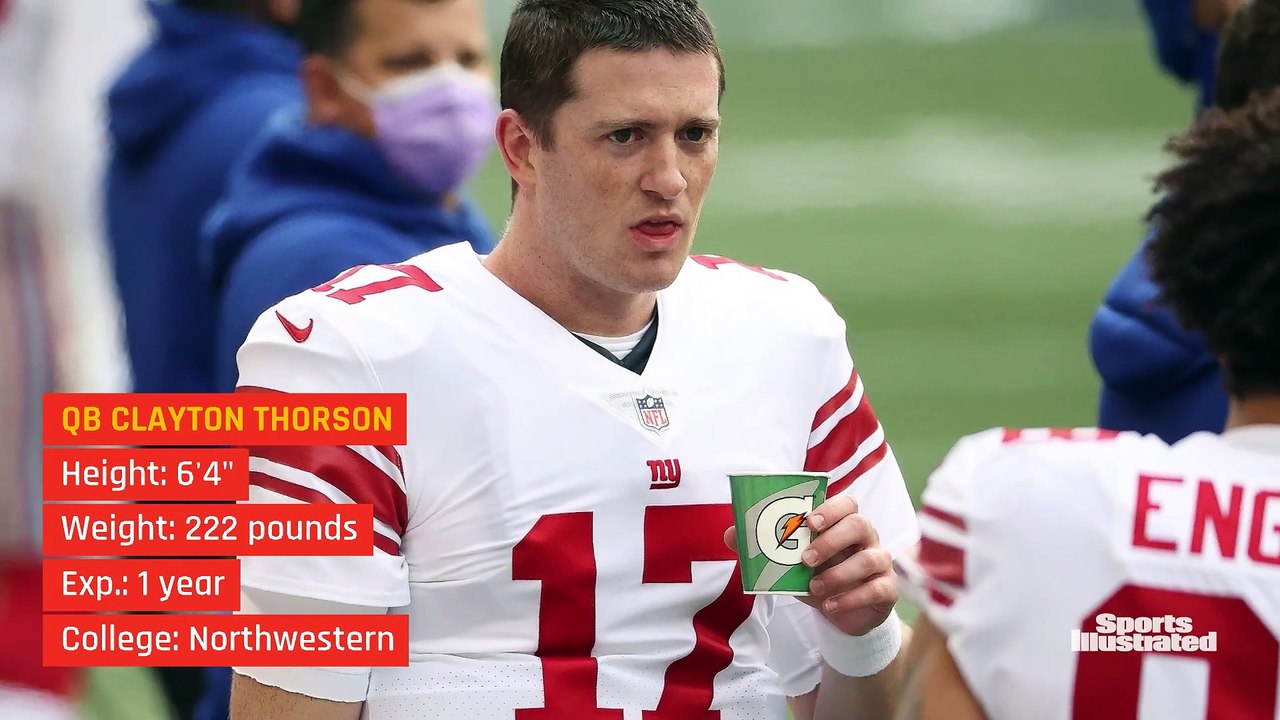 Clayton Thorson New York Giants Training Camp Preview video Dailymotion