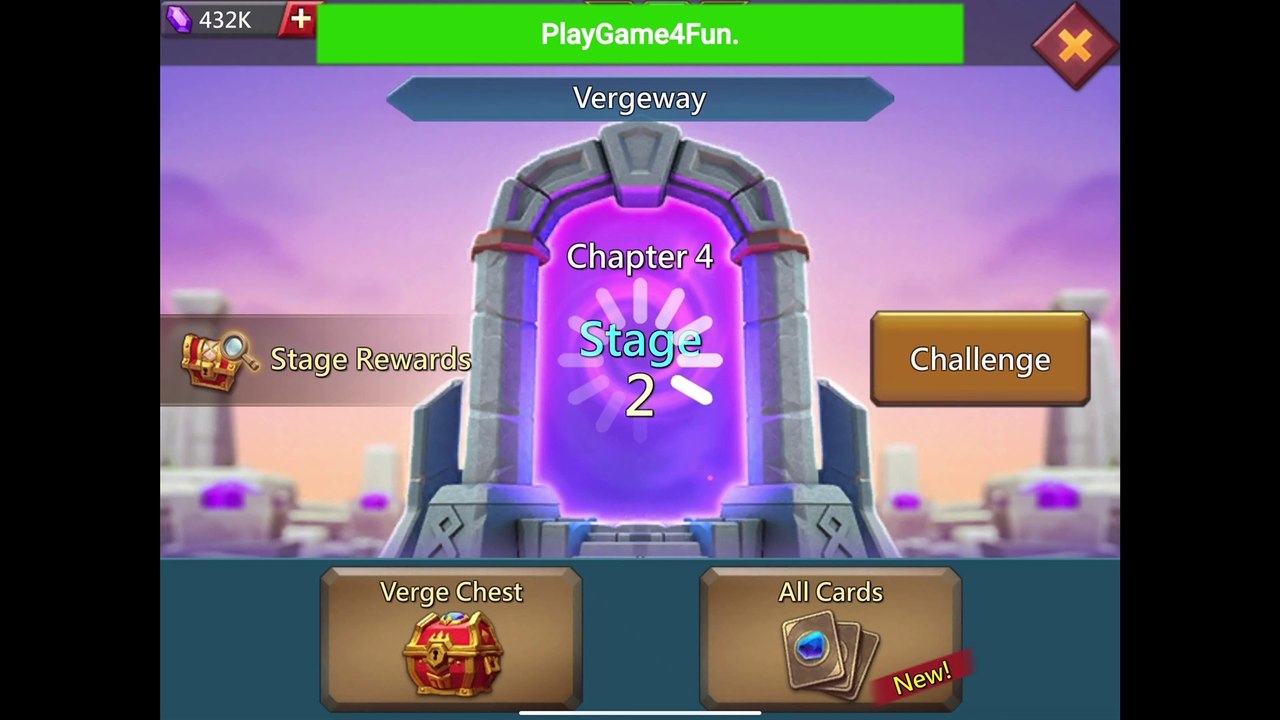 Lords Mobile - Vergeway - Chapter 4 Stage 2
