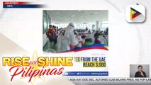 Mahigit 3-K OFW mula sa UAE, nakauwi na sa Pilipinas