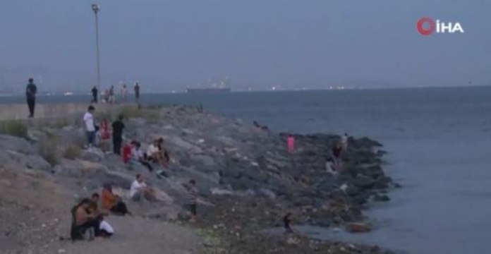 Samatya açıklarında kaybolan genci arama çalışmalarına ara verildi