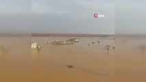 Son dakika haberleri: Suudi Arabistan'daki selde birçok kerpiç ev yıkıldı