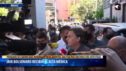 JAIR BOLSONARO alta medica