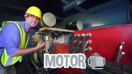  Aprende sobre maquinaria de construcción con Blippi   | Videos de vehículos para niños
