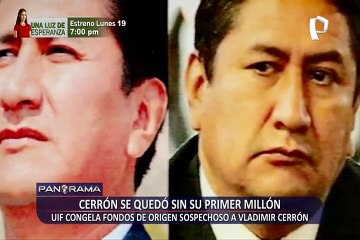 Vladimir Cerrón se quedó sin su primer millón: UIF congeló fondos de origen sospechoso