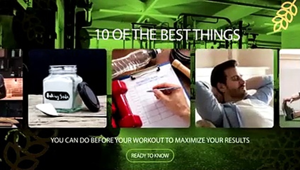 9 Best Things to do Before a Workout_